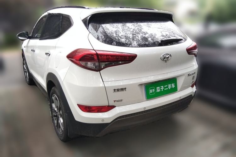 Used Hyundai Tucson 2015 1.6T Dual-Clutch Four-Wheel Drive Flagship Model Rear Left 45 Deg