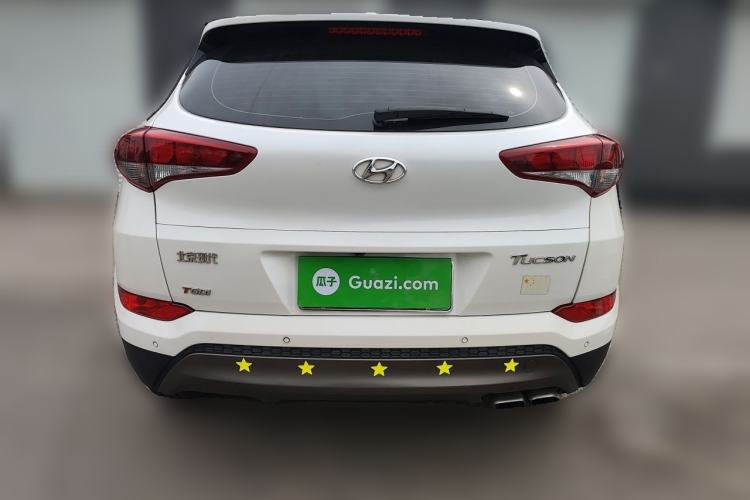 Used Hyundai Tucson 2015 1.6T Dual-Clutch Two-Wheel-Drive Smart Model Rear