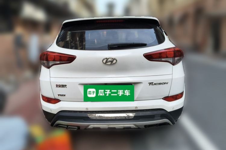 Used Hyundai Tucson 2015 1.6T Dual-Clutch Two-Wheel-Drive Smart Model Rear