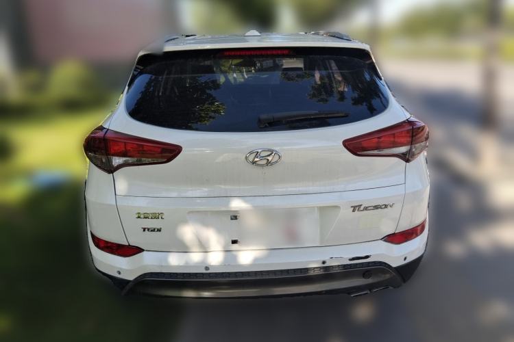 Used Hyundai Tucson 2015 1.6T Dual-Clutch Two-Wheel-Drive Smart Model Rear