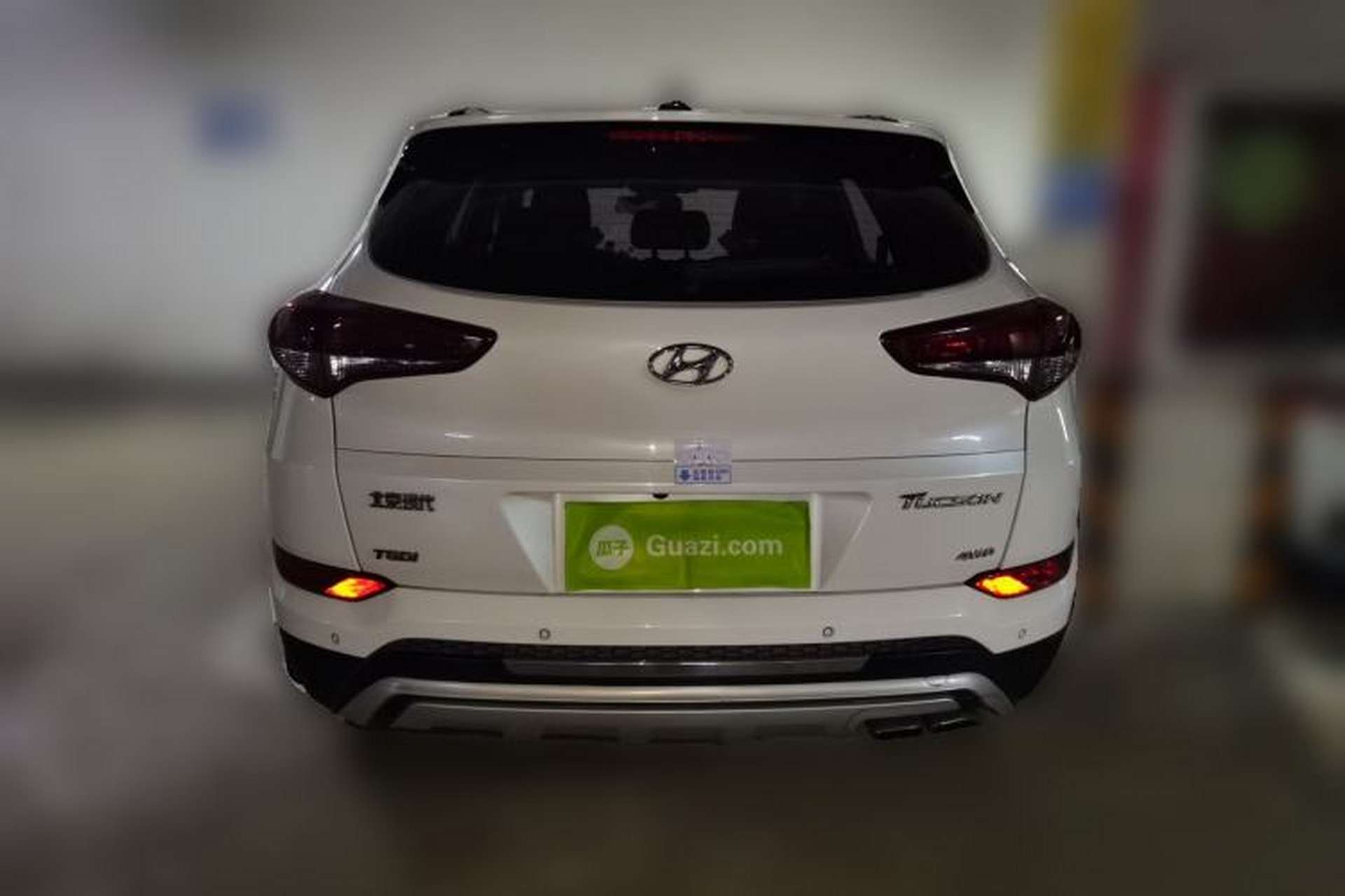 Used Hyundai Tucson 2015 1.6T Dual-Clutch All-Wheel-Drive Premium Model Rear