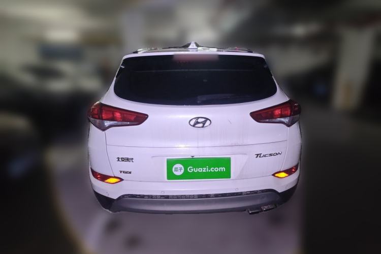 Used Hyundai Tucson 2015 1.6T Dual-Clutch Two-Wheel-Drive Smart Model Rear