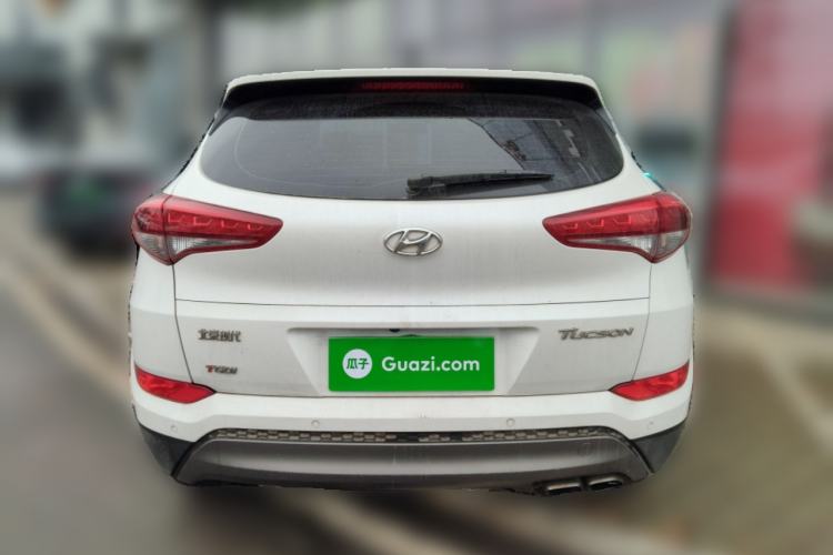Used Hyundai Tucson 2015 1.6T Dual-Clutch Two-Wheel-Drive Leading Model Rear