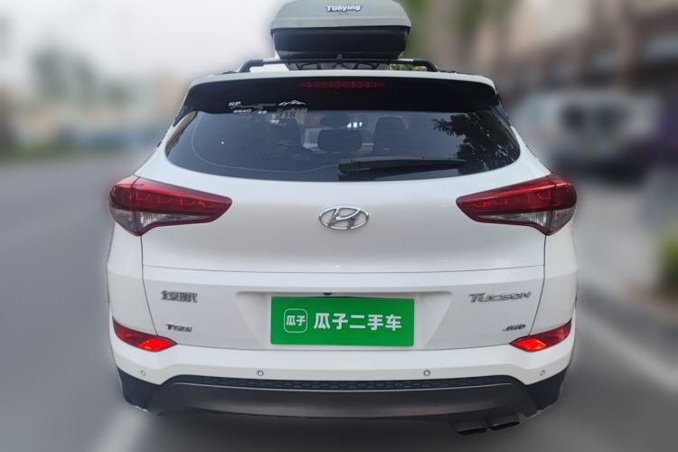 Used Hyundai Tucson 2015 1.6T Dual-Clutch All-Wheel-Drive Premium Model Rear