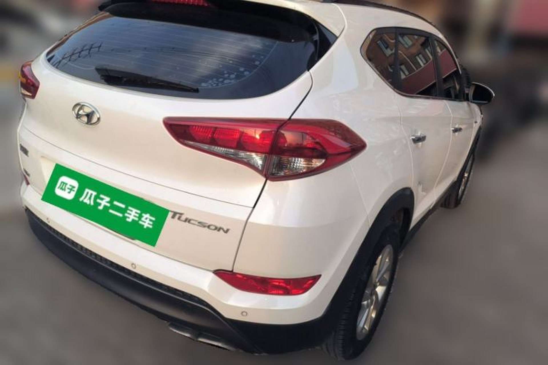 Used Hyundai Tucson 2015 1.6T Dual-Clutch Two-Wheel-Drive Smart Model Rear Right 45 Deg