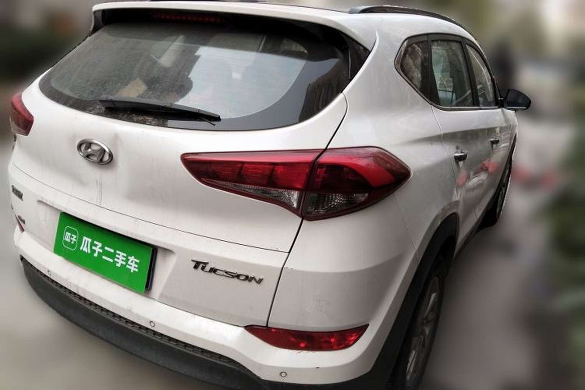 Used Hyundai Tucson 2015 2.0L Automatic Two-Wheel Drive Smart Version Rear Right 45 Deg