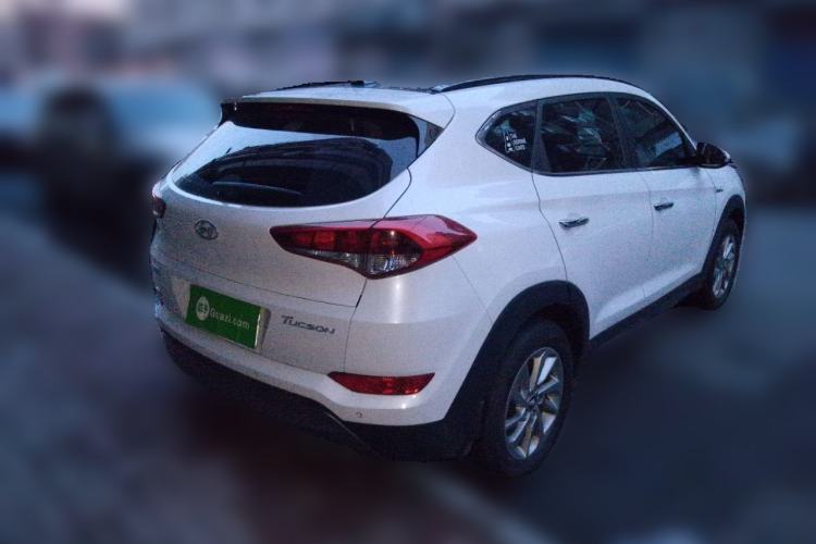 Used Hyundai Tucson 2015 1.6T Dual-Clutch Two-Wheel-Drive Smart Model Rear Right 45 Deg
