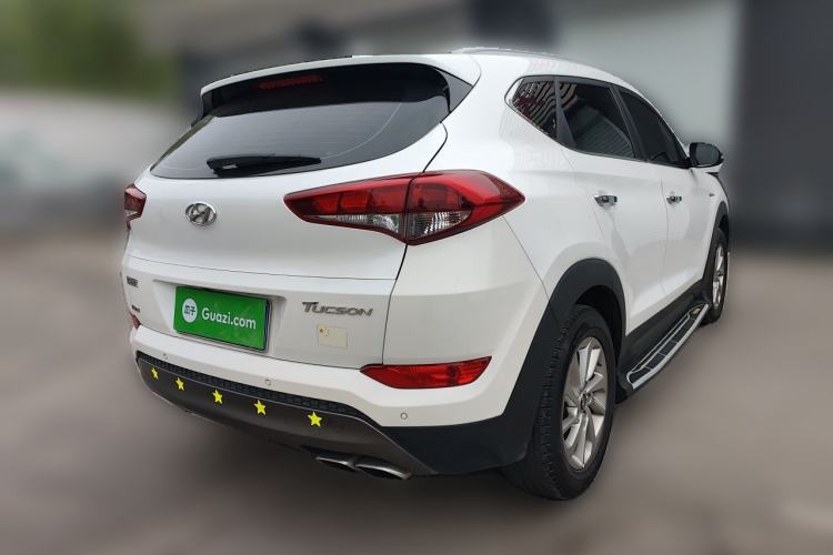 Used Hyundai Tucson 2015 1.6T Dual-Clutch Two-Wheel-Drive Smart Model Rear Right 45 Deg