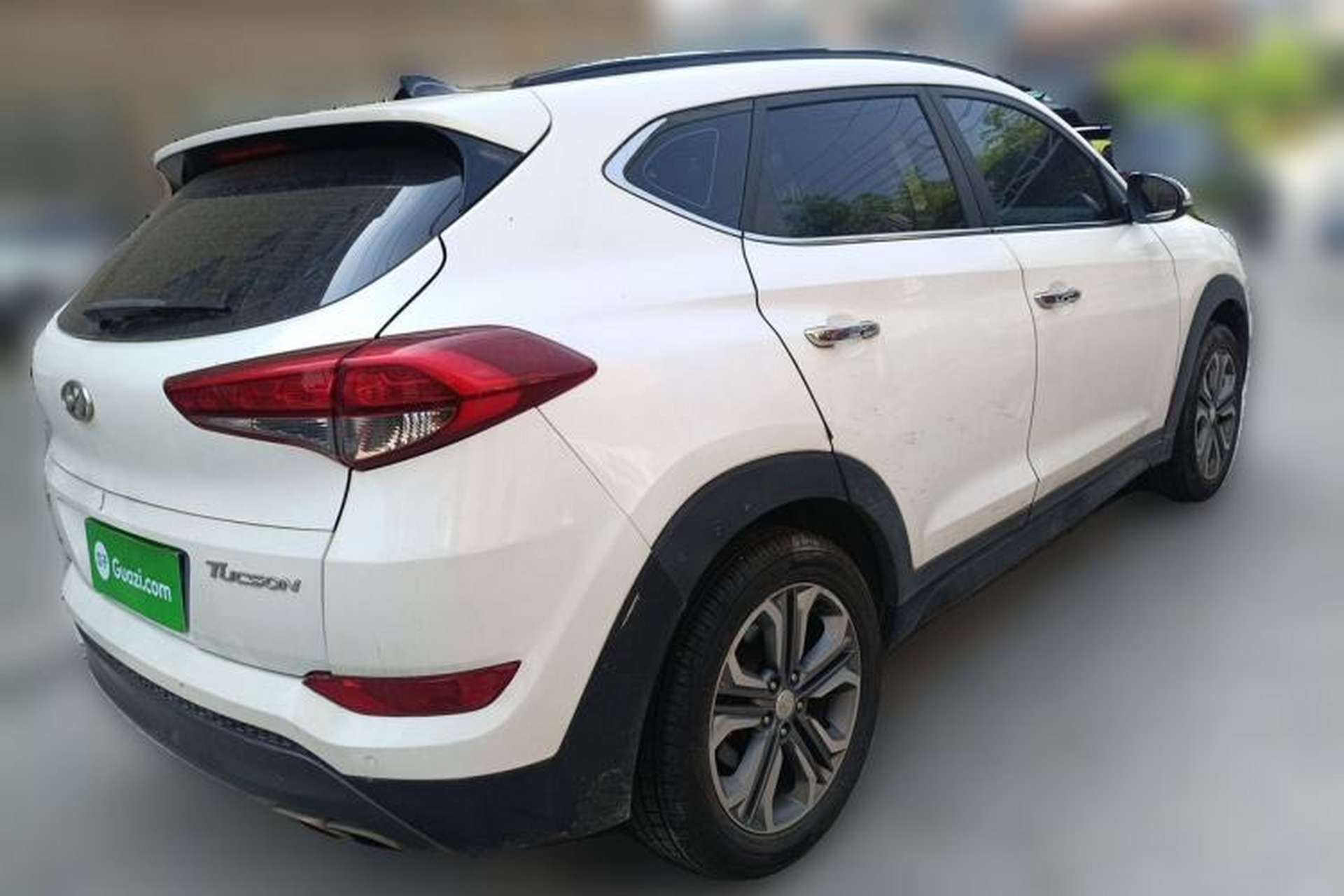 Used Hyundai Tucson 2015 1.6T Dual-Clutch Two-Wheel-Drive Leading Model Rear Right 45 Deg
