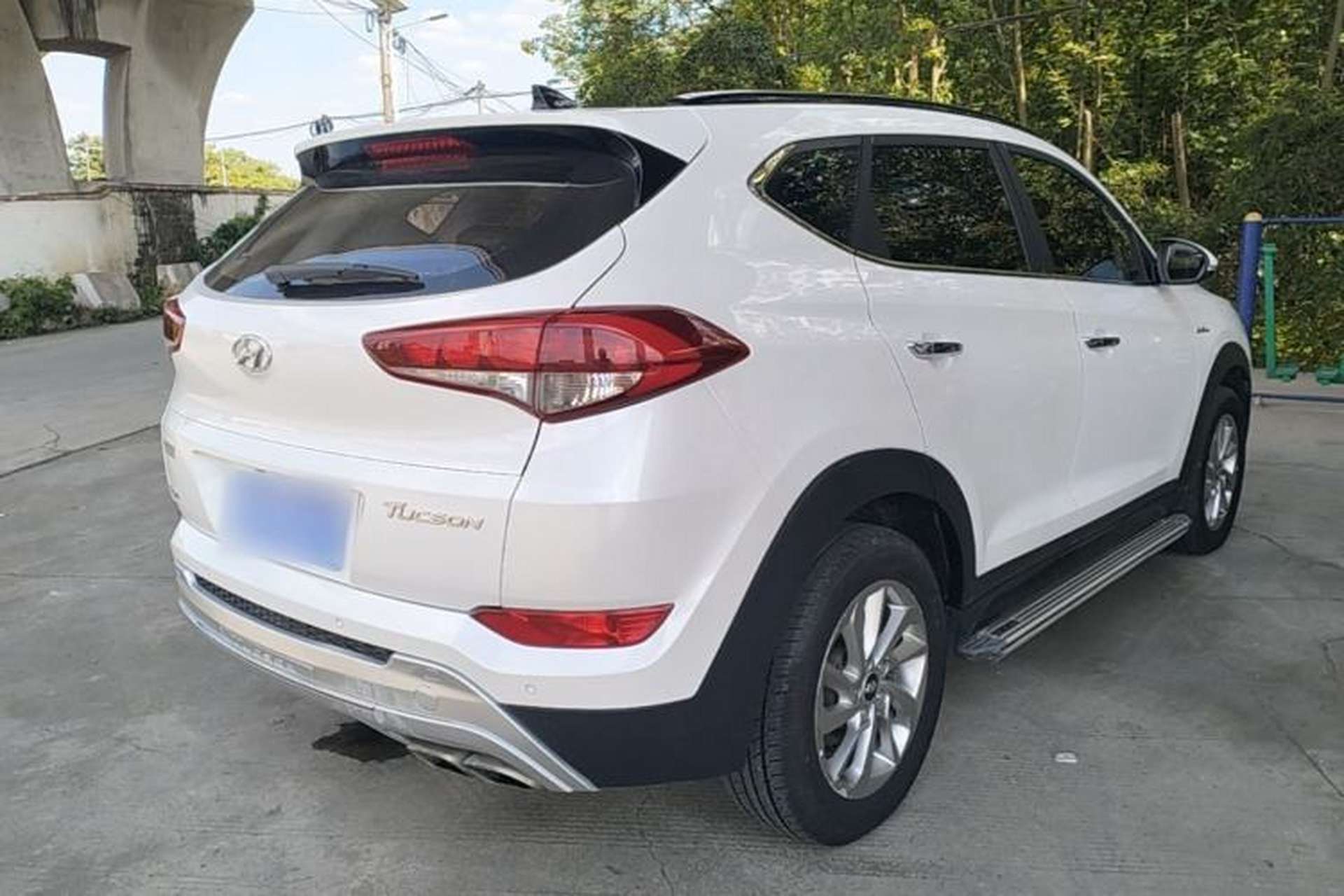 Used Hyundai Tucson 2015 1.6T Dual-Clutch Two-Wheel-Drive Smart Model Rear Right 45 Deg