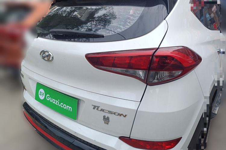 Used Hyundai Tucson 2015 1.6T Dual-Clutch Two-Wheel-Drive Smart Model Rear Right 45 Deg