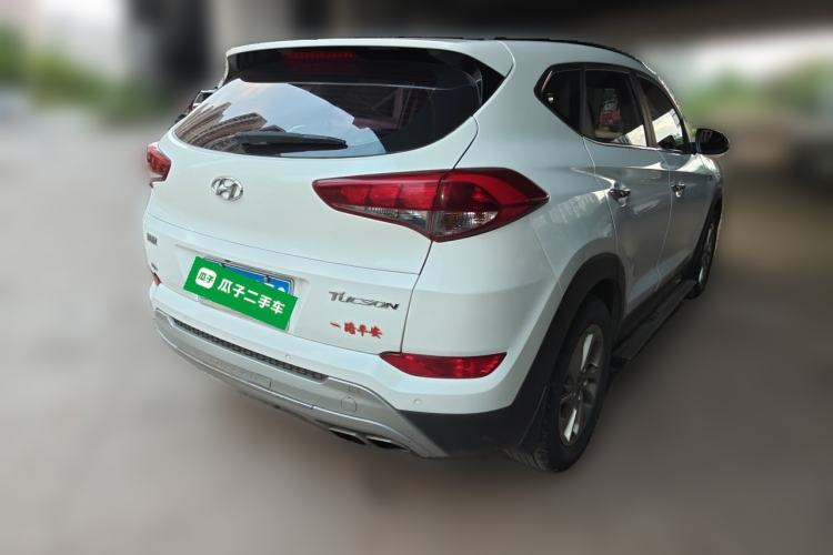 Used Hyundai Tucson 2015 1.6T Dual-Clutch Two-Wheel-Drive Smart Model Rear Right 45 Deg