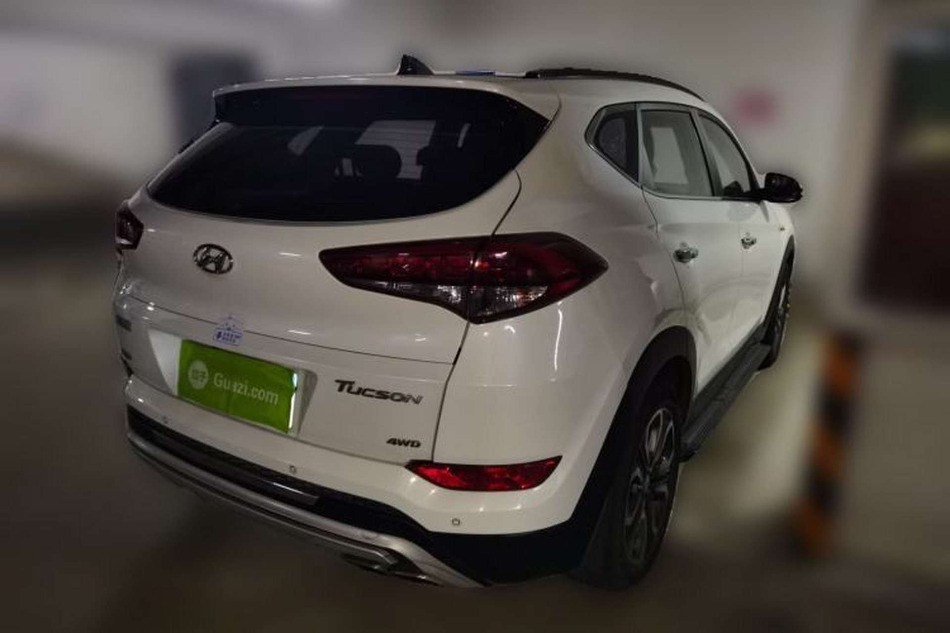 Used Hyundai Tucson 2015 1.6T Dual-Clutch All-Wheel-Drive Premium Model Rear Right 45 Deg