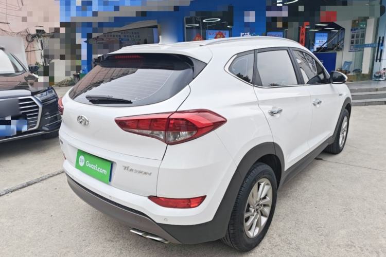 Used Hyundai Tucson 2015 1.6T Dual-Clutch Two-Wheel-Drive Smart Model Rear Right 45 Deg