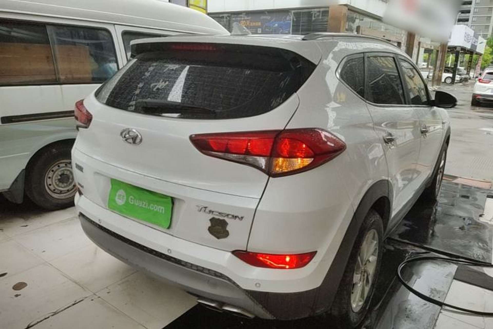 Used Hyundai Tucson 2015 1.6T Dual-Clutch Two-Wheel-Drive Smart Model Rear Right 45 Deg