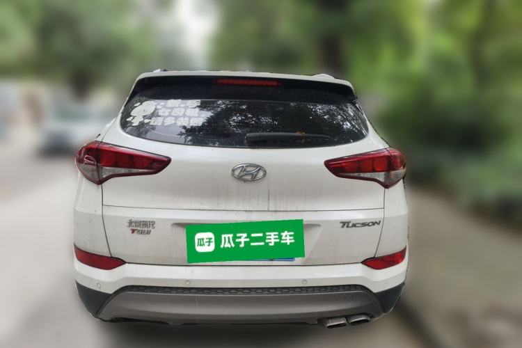 Used Hyundai Tucson 2015 1.6T Dual-Clutch Two-Wheel-Drive Smart Model Rear