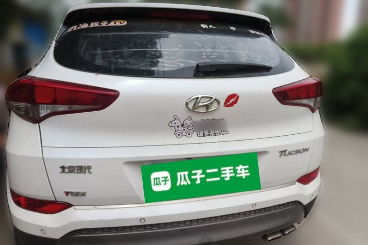 Used Hyundai Tucson 2015 1.6T Dual-Clutch Two-Wheel-Drive Smart Model Rear