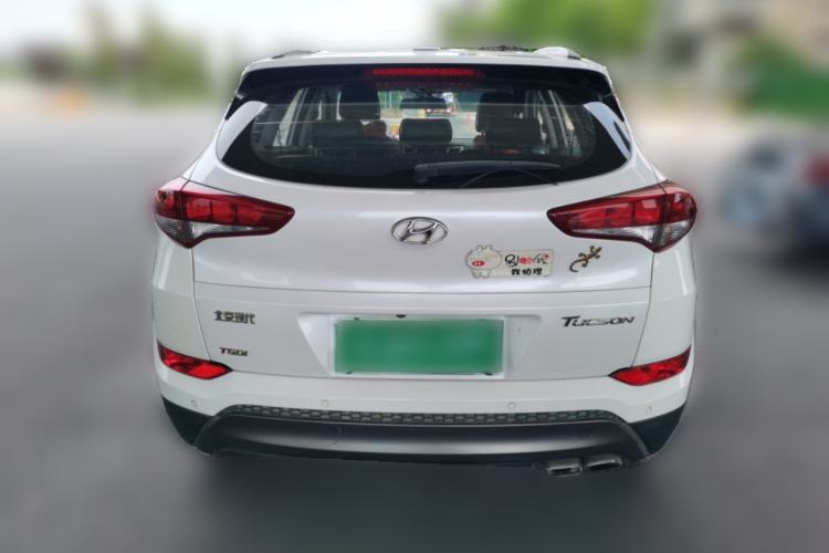 Used Hyundai Tucson 2015 1.6T Dual-Clutch Two-Wheel-Drive Smart Model Rear
