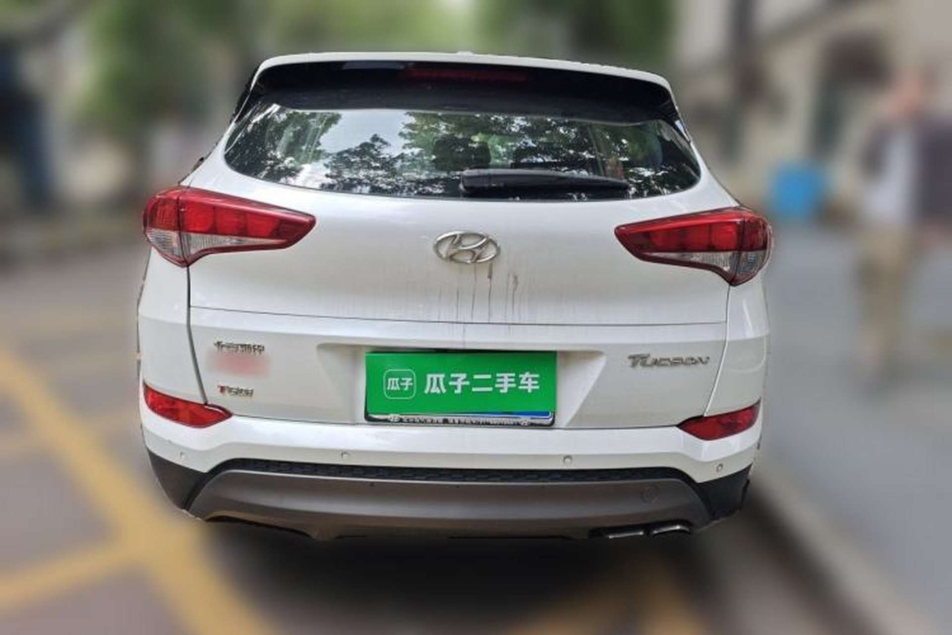 Used Hyundai Tucson 2015 1.6T Dual-Clutch Two-Wheel-Drive Smart Model Rear