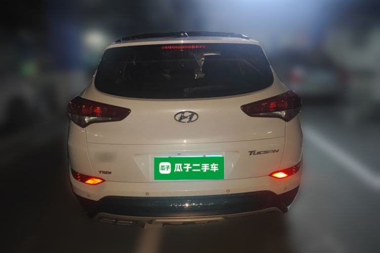 Used Hyundai Tucson 2015 1.6T Dual-Clutch Two-Wheel-Drive Smart Model Rear