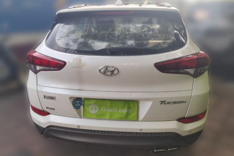 Used Hyundai Tucson 2015 1.6T Dual-Clutch Two-Wheel-Drive Smart Model Rear