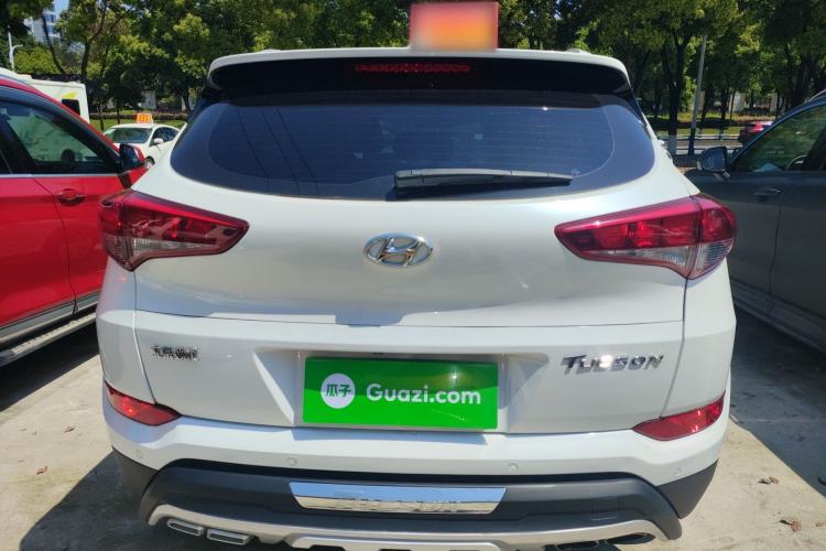 Used Hyundai Tucson 2015 1.6T Dual-Clutch Two-Wheel-Drive Smart Model Rear