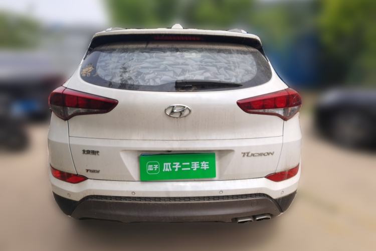 Used Hyundai Tucson 2015 1.6T Dual-Clutch Two-Wheel-Drive Smart Model Rear