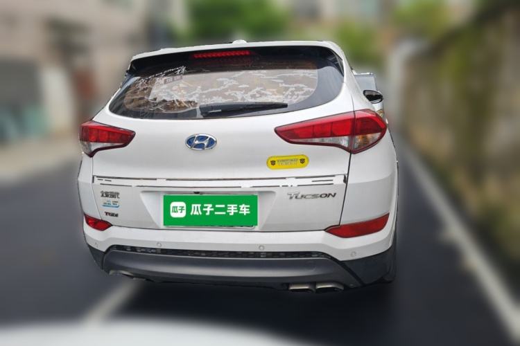 Used Hyundai Tucson 2015 1.6T Dual-Clutch Two-Wheel-Drive Smart Model Rear