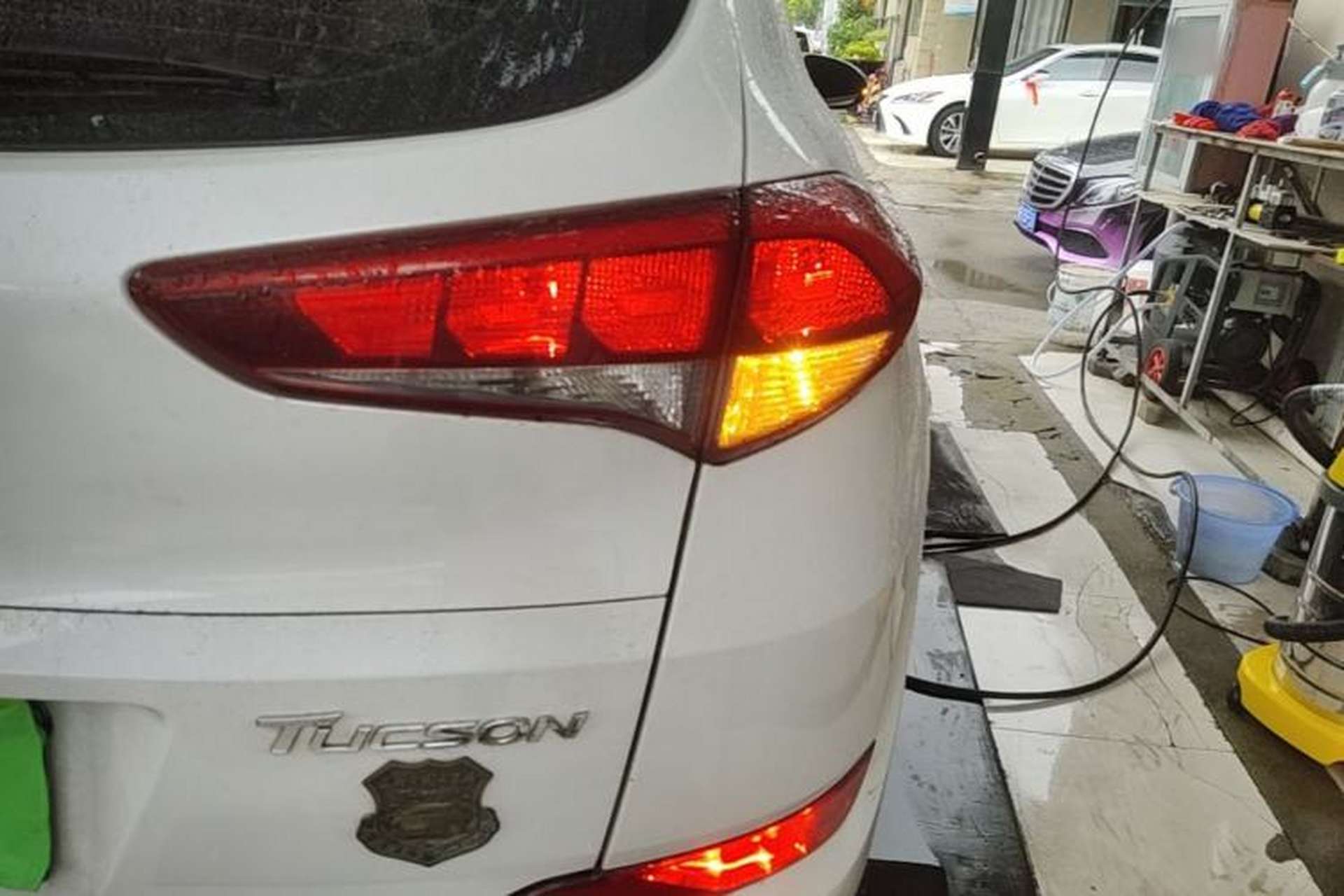 Used Hyundai Tucson 2015 1.6T Dual-Clutch Two-Wheel-Drive Smart Model Right Rear Taillight
