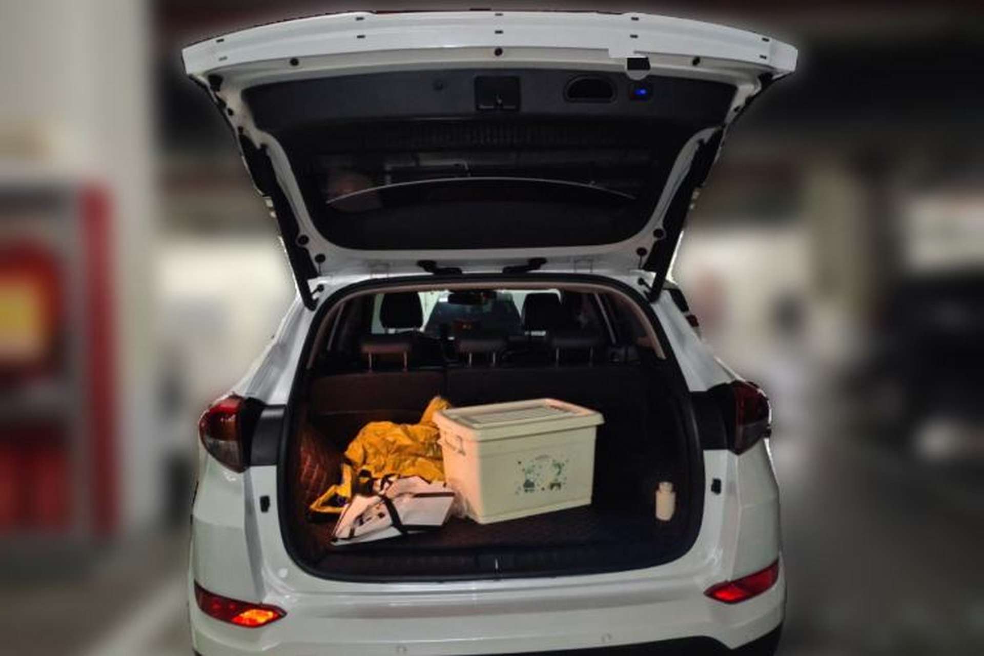 Used Hyundai Tucson 2015 1.6T Dual-Clutch Two-Wheel-Drive Leading Model Trunk