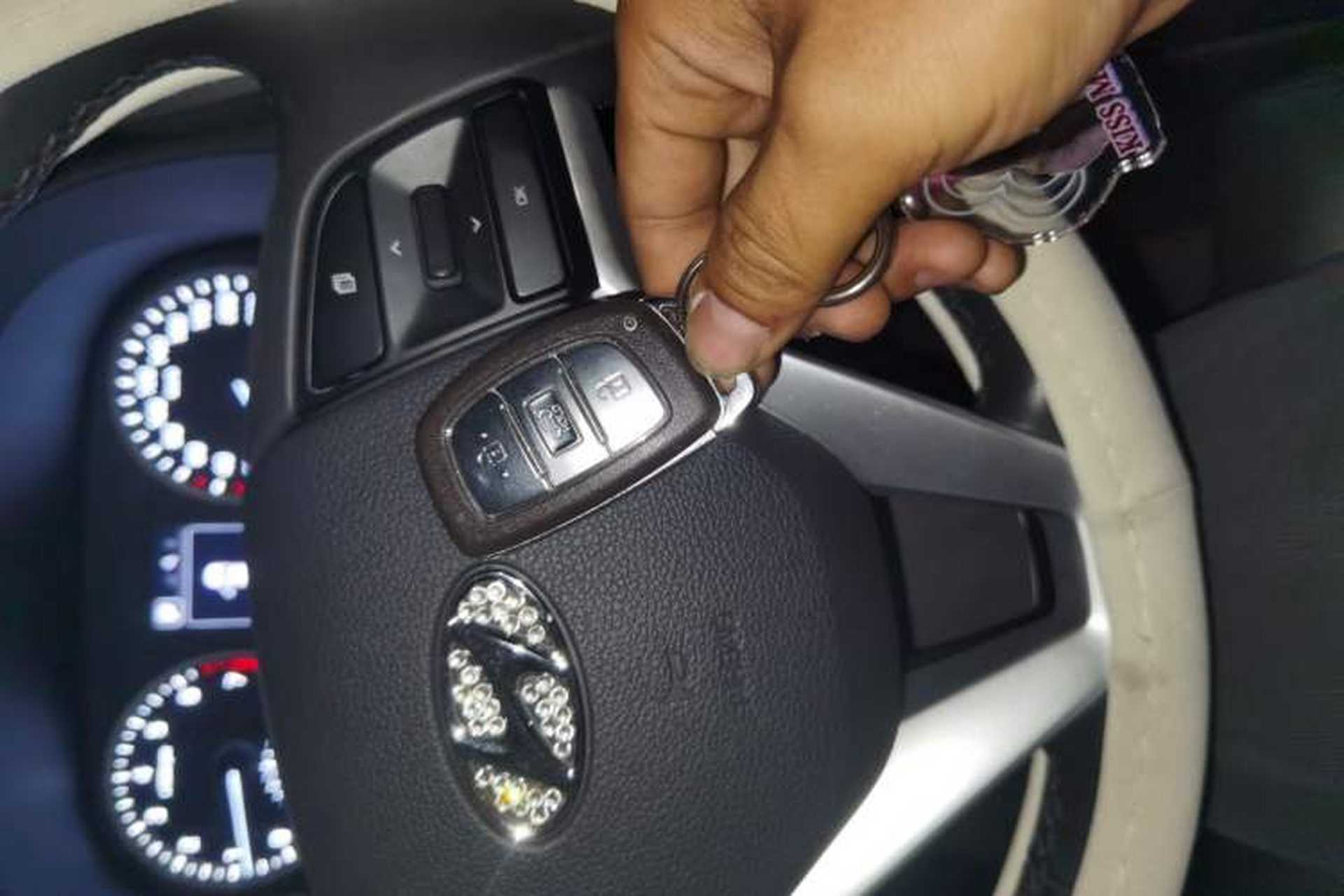 Used Hyundai Tucson 2015 1.6T Dual-Clutch All-Wheel-Drive Premium Model Vehicle Key
