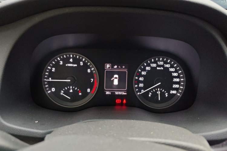 Used Hyundai Tucson 2018 1.6T Dual-Clutch Two-Wheel Drive 15th Anniversary Special Edition Instrument Cluster