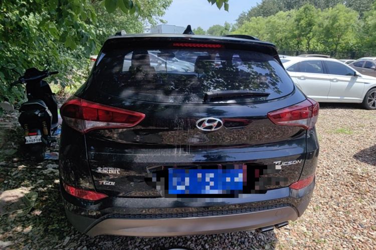 Used Hyundai Tucson 2018 1.6T Dual-Clutch Two-Wheel Drive 15th Anniversary Special Edition Rear