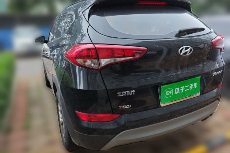 Used Hyundai Tucson 2018 1.6T Dual-Clutch Two-Wheel Drive 15th Anniversary Special Edition Rear Left 45 Deg