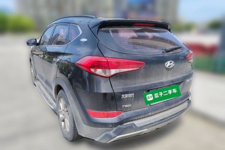 Used Hyundai Tucson 2018 1.6T Dual-Clutch Two-Wheel Drive 15th Anniversary Special Edition Rear Left 45 Deg
