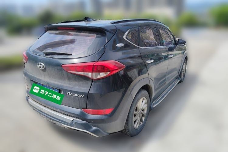 Used Hyundai Tucson 2018 1.6T Dual-Clutch Two-Wheel Drive 15th Anniversary Special Edition Rear Right 45 Deg