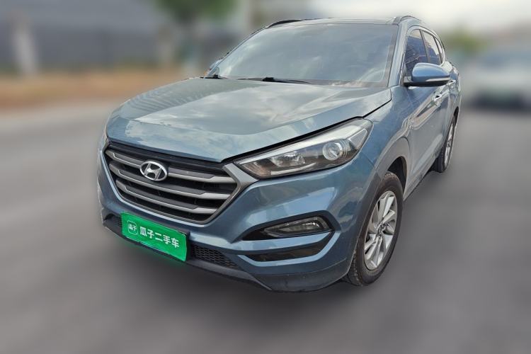 Gebrauchter Hyundai Tucson 2018 1.6T Dual-Clutch Two-Wheel Drive 15th Anniversary Special Edition Guazi used car, China used car export, Used car for sale, Used cars, Cheapest cars for sale