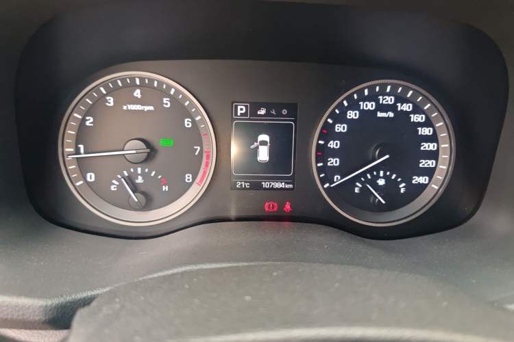 Used Hyundai Tucson 2018 1.6T Dual-Clutch Two-Wheel Drive 15th Anniversary Special Edition Instrument Cluster
