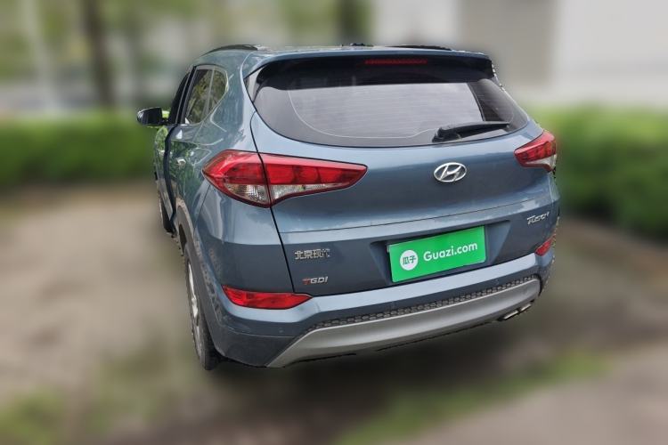 Used Hyundai Tucson 2018 1.6T Dual-Clutch Two-Wheel Drive 15th Anniversary Special Edition Rear Left 45 Deg