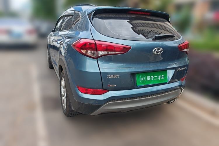 Used Hyundai Tucson 2018 1.6T Dual-Clutch Two-Wheel Drive 15th Anniversary Special Edition Rear Left 45 Deg