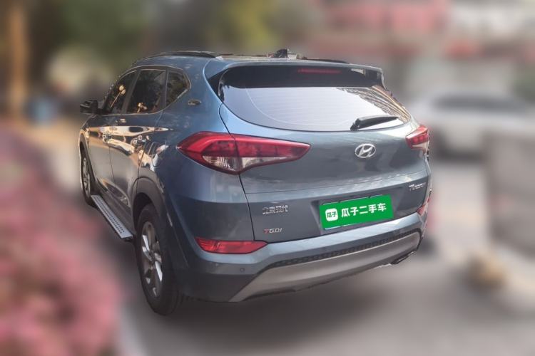 Used Hyundai Tucson 2018 1.6T Dual-Clutch Two-Wheel Drive 15th Anniversary Special Edition Rear Left 45 Deg