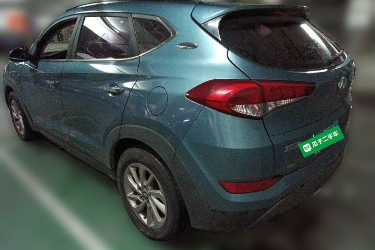 Used Hyundai Tucson 2018 1.6T Dual-Clutch Two-Wheel Drive 15th Anniversary Special Edition Rear Left 45 Deg