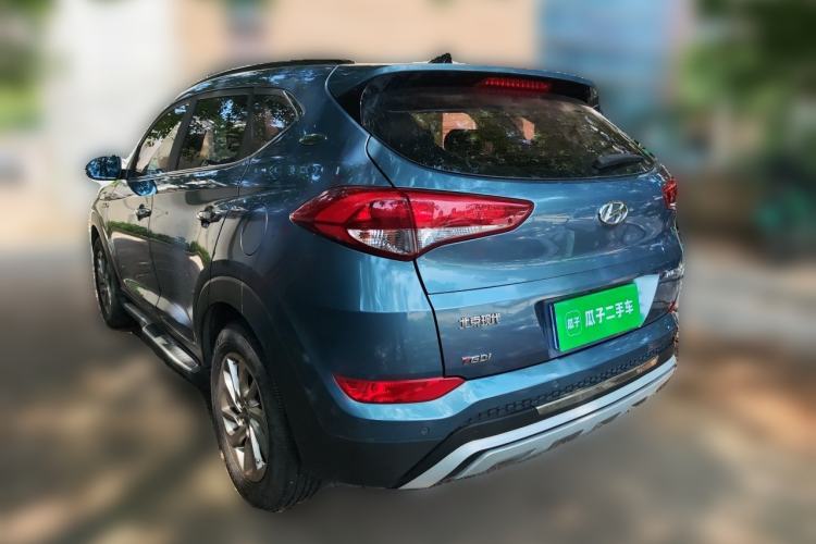 Used Hyundai Tucson 2018 1.6T Dual-Clutch Two-Wheel Drive 15th Anniversary Special Edition Rear Left 45 Deg