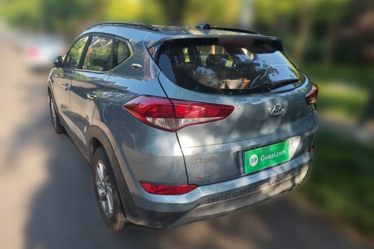 Used Hyundai Tucson 2018 1.6T Dual-Clutch Two-Wheel Drive 15th Anniversary Special Edition Rear Left 45 Deg