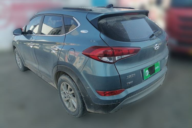 Used Hyundai Tucson 2018 1.6T Dual-Clutch Two-Wheel Drive 15th Anniversary Special Edition Rear Left 45 Deg