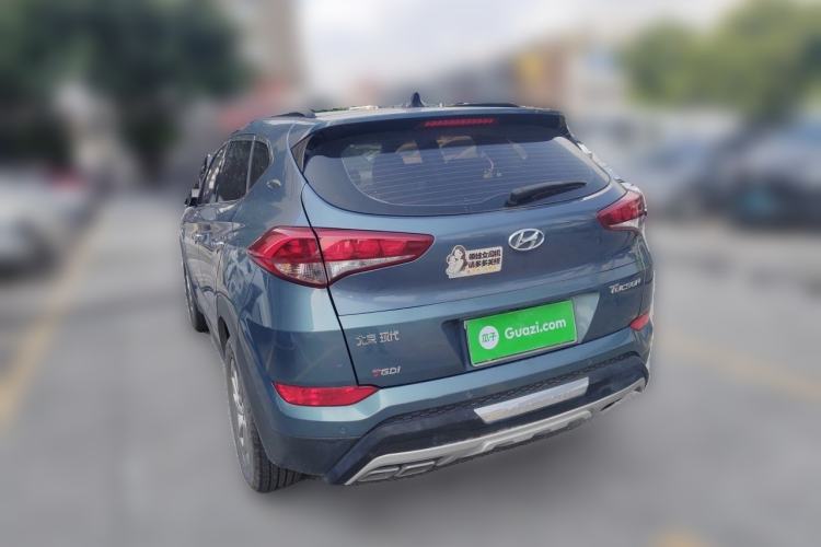 Used Hyundai Tucson 2018 1.6T Dual-Clutch Two-Wheel Drive 15th Anniversary Special Edition Rear Left 45 Deg