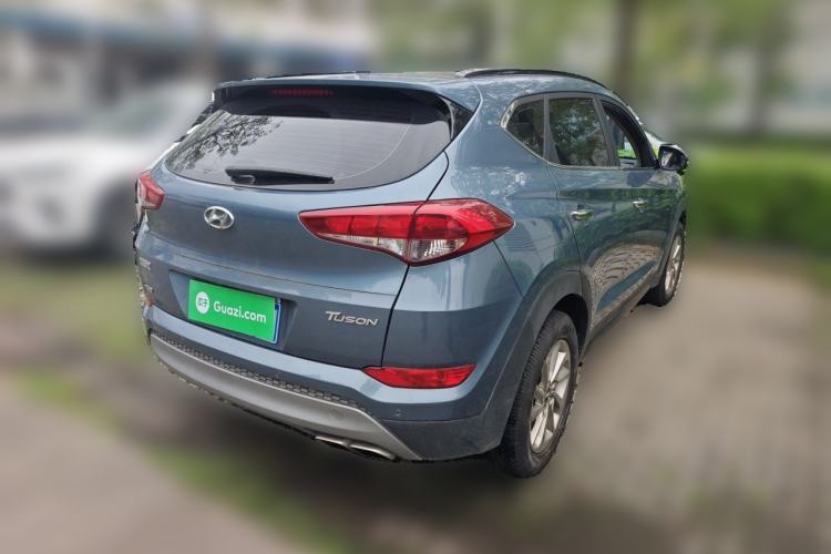 Used Hyundai Tucson 2018 1.6T Dual-Clutch Two-Wheel Drive 15th Anniversary Special Edition Rear Right 45 Deg
