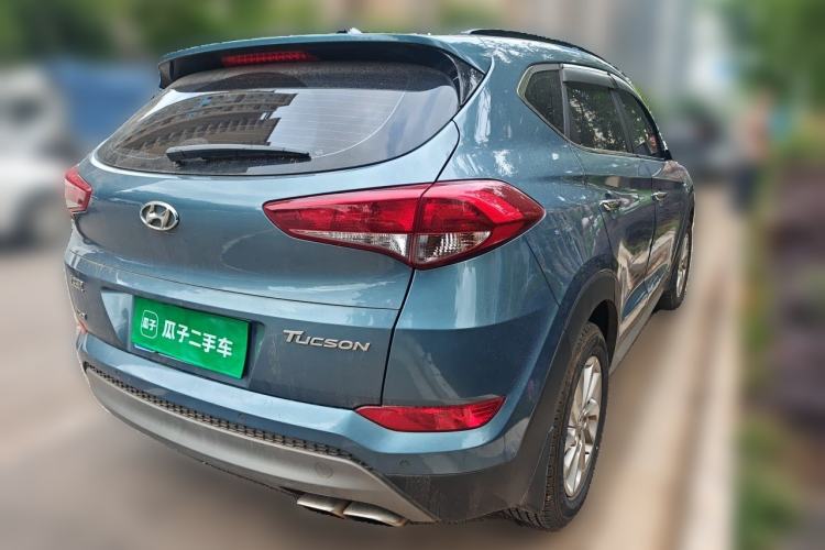 Used Hyundai Tucson 2018 1.6T Dual-Clutch Two-Wheel Drive 15th Anniversary Special Edition Rear Right 45 Deg