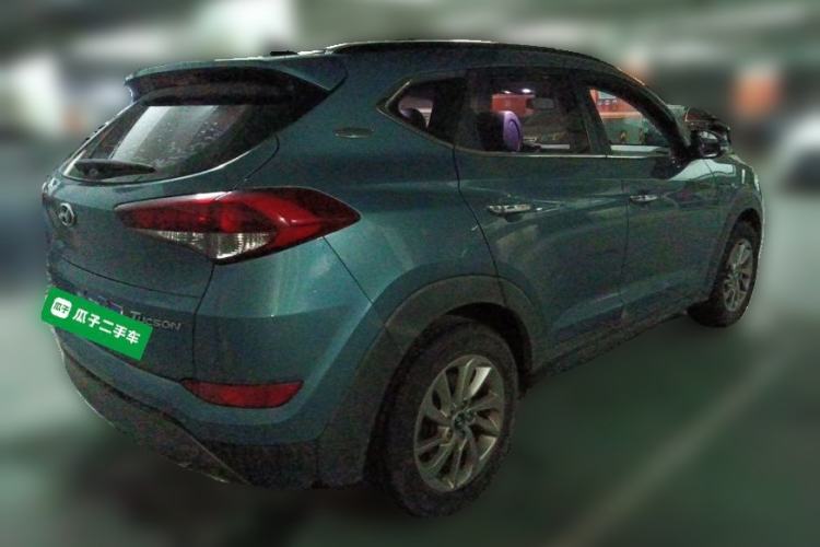 Used Hyundai Tucson 2018 1.6T Dual-Clutch Two-Wheel Drive 15th Anniversary Special Edition Rear Right 45 Deg