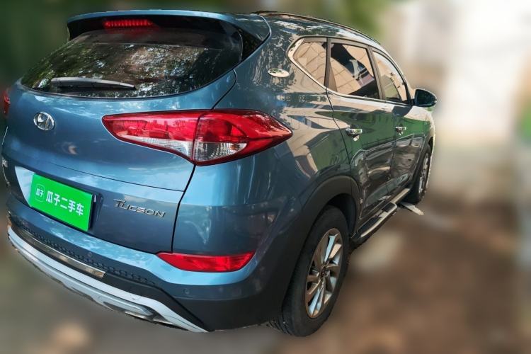 Used Hyundai Tucson 2018 1.6T Dual-Clutch Two-Wheel Drive 15th Anniversary Special Edition Rear Right 45 Deg